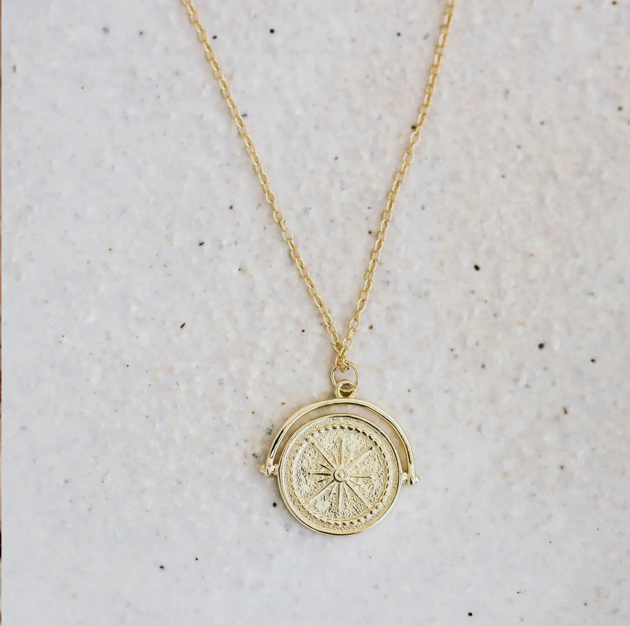 The Celestial Golden Compass 14K